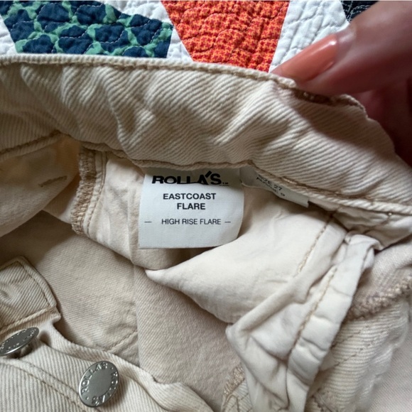 Rollas East coast High Rise Flare 27 denim jeans - Picture 10 of 10